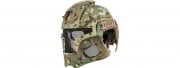 Tac-9 Interstellar Battle Trooper Full Face Airsoft Helmet (Camo)