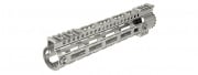 Lancer Tactical Lightweight Free Float 10.5" M-LOK Aluminum Handguard (Gray)