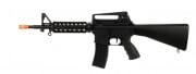 Well M4 RIS Carbine LPEG Airsoft Rifle Full Stock Version (Black)