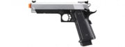 Double Bell Hi Capa 5.1 Gas Blowback Airsoft Pistol W/ Silver Slide
