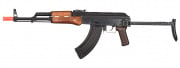 GHK AKMS GBB Airsoft Rifle (Black/Wood)