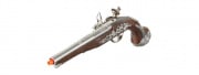 HFC George Washington Flintlock Airsoft Co2 Powered Pistol (Silver)