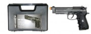 HFC HGA193 M9 with Compensator Semi/Full Auto GBB Airsoft Pistol (Gray)