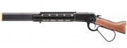 A&K M1873 "Mares Leg" Lever Action Airsoft Gas Rifle w/ M-LOK and Suppressor (Black)