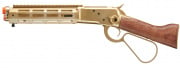 A&K M1873 "Mares Leg" Lever Action Airsoft Gas Rifle w/ M-LOK Rail (Gold)