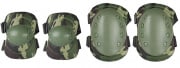 Tactical Elbow and Knee Pads Set (Woodland)