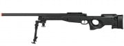 AGM Airsoft MK96 Bolt Action Sniper Rifle w/ Bipod (Black)