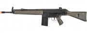 LCT LC-3A3 Full Size AEG Airsoft Rifle With Wide Handguard (Black/Green)