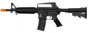 Lancer Tactical LT01C M4 M733 Commando Carbine AEG Airsoft Rifle (Black)