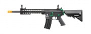 Lancer Tactical LT-19BAZ-G2-NB Gen 2 10" Keymod M4 Carbine Airsoft AEG Rifle Core Series (Black/Green)