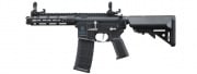 Lancer Tactical Gen 2 Hellion M-LOK 7" M4 AEG Airsoft Rifle Core Series (Black & Silver)