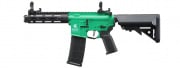 Lancer Tactical Gen 2 Hellion M-LOK 7" M4 AEG Airsoft Rifle Core Series (Green & Black)