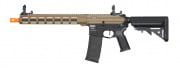 Lancer Tactical Viking 13" M-LOK Proline Series Full Metal M4 Airsoft Rifle AEG w/ Crane Stock & ETU (FDE & Black)