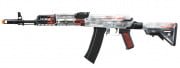 Lancer Tactical AK74 Full Metal AEG Airsoft Rifle w/ 10.5 inch M-LOK Handguard & Cerakote Finish (Asiimov)