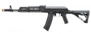 Lancer Tactical AK74 Full Metal AEG Airsoft Rifle w/ 10.5 inch CNC M-LOK Handguard and Delta Stock (Black)