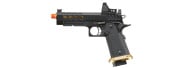 Lancer Tactical Heracles Hi-Capa Gas Blowback Airsoft Pistol w/ Optic (Black/Gold)