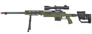 WELL MB4411GAB2 Bolt Action Rifle with Scope and Bipod (OD Green)