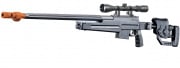 WellFire MB4415BA Bolt Action Airsoft Sniper Rifle w/ Scope (Black)