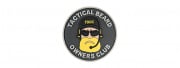 G-Force Tactical Beard Owners Club PVC Patch (Black/Yellow)