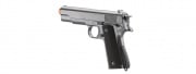 UK Arms 1911 Alloy Series Spring Airsoft Pistol (Silver Gray)