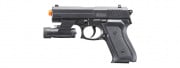 UK Arms V1918A Spring Powered Airsoft Pistol w/ Laser & Light (Black)