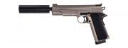 Vorsk Airsoft VX-14 GBB Airsoft Pistol (Brushed Aluminum)