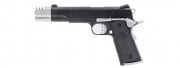 Vorsk Airsoft VX-9 Agency GBB Airsoft Pistol (Black & Chrome)