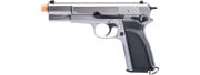 WE Tech Hi-Power Browning MK3 Gas Blowback Airsoft Pistol (Silver)
