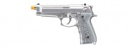 WE-Tech New System M92 Eagle Full Auto Airsoft Gas Blowback Pistol (Silver)