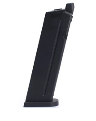 Kizuna Works 26 Round Magazine for MKW Gas Blowback Airsoft Pistols  (Black)