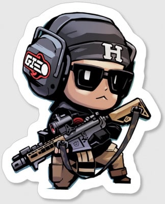 MAYO GANG KEVIN CHIBI STICKER