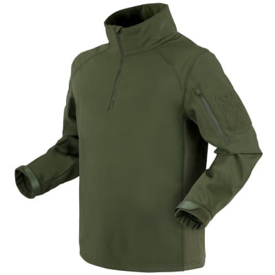 Condor Outdoor Patrol 1/4 Zip Soft Shell ( OD Green / Option )