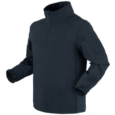 Condor Outdoor Patrol 1/4 Zip Soft Shell ( Navy Blue / Option )