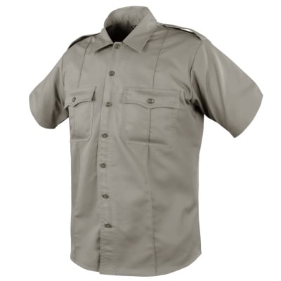 Condor Outdoor Class B Men's Uniform Shirt ( Silver Tan / M - Regular )