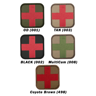 Condor Outdoor Medic Patch ( Coyote Brown / Red )