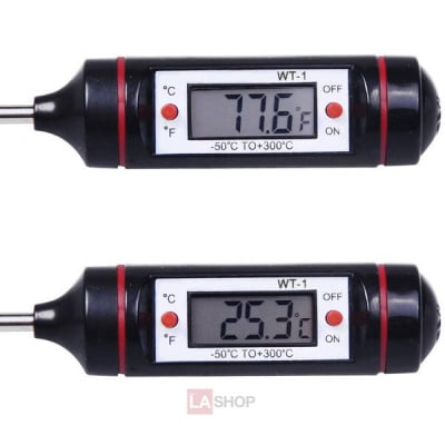 Refrigerant HVACR Tool LCD Digital Thermometer Probe