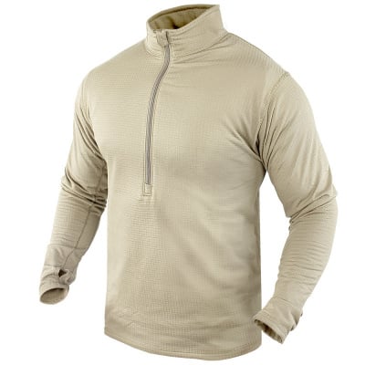 Condor Outdoor Base II Zip Pullover ( Tan 499 /  Choose Size )