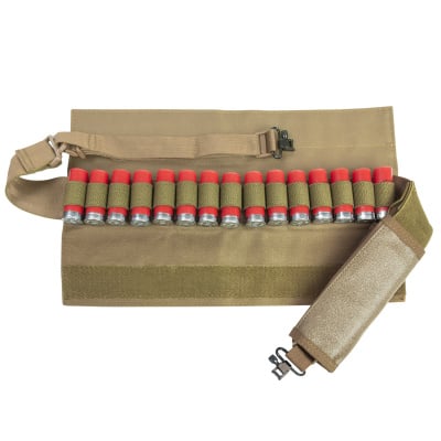 VISM Shotgun Bandolier Sling w/ Sling Swivel ( Tan )