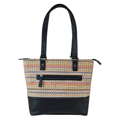 VISM Concealed Carry Woven Tote ( Black )