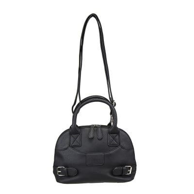 VISM Small Dome Crossbody Bag ( Black )