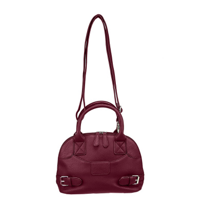 VISM Small Dome Crossbody Bag ( Red )