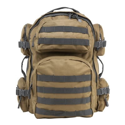 VISM Tactical Backpack ( Tan / Gray )