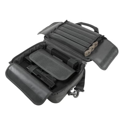 VISM Double Pistol Range Bag ( Urban Gray )