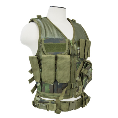 VISM Tactical Vest ( Woodland Camo / M - XXL )