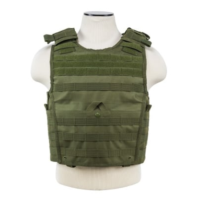 VISM Expert Plate Carrier Vest ( Green / XS - Small )