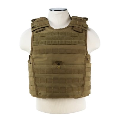 VISM Expert Plate Carrier Vest ( Tan / 2XL+ )