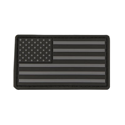NC Star PVC USA Flag Patch ( Black )