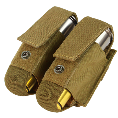 Condor Outdoor MOLLE Dual 40mm Grenade Pouch ( Coyote )