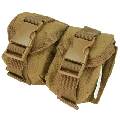 Condor Outdoor Dual Frag Grenade Molle Pouch ( Coyote )