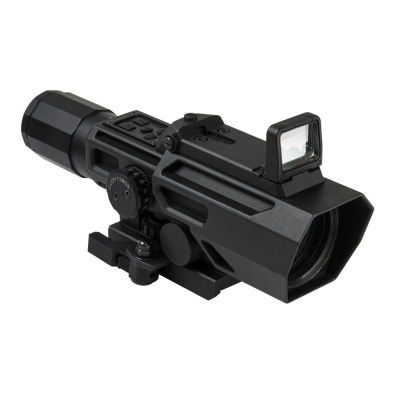 VISM ADO 3-9X42 Scope w/ Integrated Red Dot ( Black )